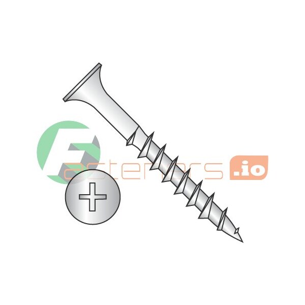 Newport Fasteners Deck Screw, #10 x 3 in, 18-8 Stainless Steel, Flat Head, Phillips Drive, 350 PK 239561 - main